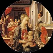 Fra Filippo Lippi Madonna and Child oil painting reproduction